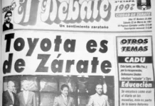 Celebrando. Hoy, EL DEBATE cumplió 126 años de historia y compromiso con Zárate