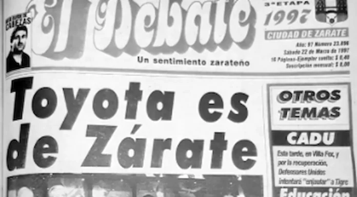 Celebrando. Hoy, EL DEBATE cumplió 126 años de historia y compromiso con Zárate