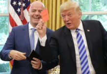 Donald Trump admitió que habló con la FIFA para que revise la roja a Balogun: “Soy bueno en estas cosas”