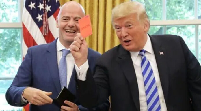 Donald Trump admitió que habló con la FIFA para que revise la roja a Balogun: “Soy bueno en estas cosas”