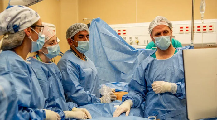 Cirugía inédita en el Garrahan: se realizó una transfusión de sangre fetal intrauterina