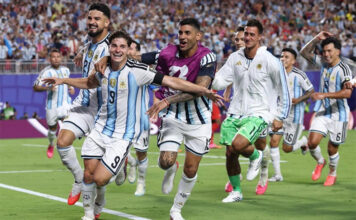 Argentina le ganó un partido durísimo a Suiza y juega la semifinal con Inglaterra