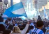 Zárate vivió una fiesta inolvidable tras la clasificación de Argentina a los cuartos de final