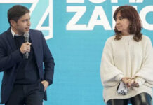 Axel Kicillof mide más que Cristina Kirchner en todas las provincias del país