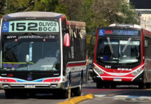 AMBA: el uso del transporte público de colectivos cayó casi un 20% en un año