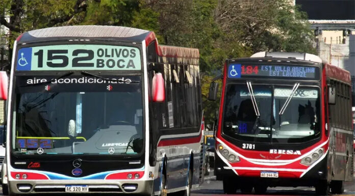 AMBA: el uso del transporte público de colectivos cayó casi un 20% en un año