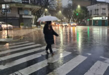 Temporal en el AMBA: cayó en horas más de la mitad de la lluvia prevista para todo agosto