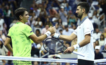 Histórico golpe del argentino Mariano Navone: venció a Novak Djokovic en el US Open