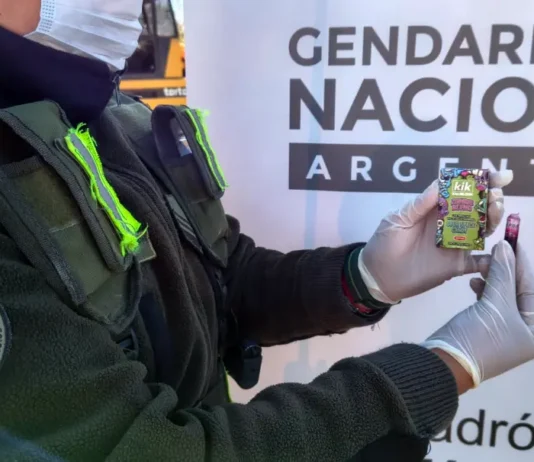 En Zárate: Detectaron resina de marihuana oculta en 560 vapeadores durante un operativo en Ruta 12