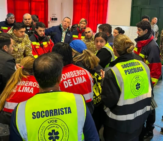 En Zárate, realizan un ejercicio conjunto para poner a prueba la respuesta ante emergencias