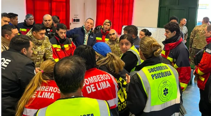 En Zárate, realizan un ejercicio conjunto para poner a prueba la respuesta ante emergencias