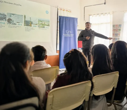 Lima – Zárate: Más de 2.200 alumnos participaron de charlas sobre energía nuclear