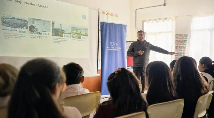 Lima – Zárate: Más de 2.200 alumnos participaron de charlas sobre energía nuclear