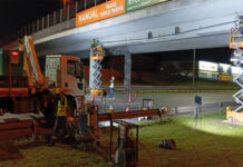 Acceso Norte: avanza la reparación del Puente Garín y habrá desvíos totales y nocturnos esta semana