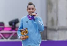 Tiene 16 años, ganó cinco medallas en los Juegos Suramericanos y hace rifas para poder competir en el Mundial de gimnasia