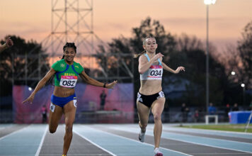 Pasó a 4 rivales en los últimos 100 metros y ganó la medalla por 7 centésimas: la gran definición de la argentina Megan Powell en los Juegos Suramericanos
