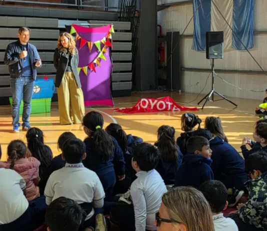 DAM de Zárate: Toyota Kids reunió en la semana cerca de mil chicos para aprender seguridad vial