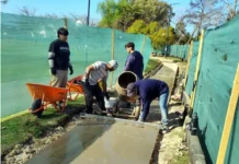 En Zárate: Avanza la puesta en valor de la Costanera con obras en el sector norte