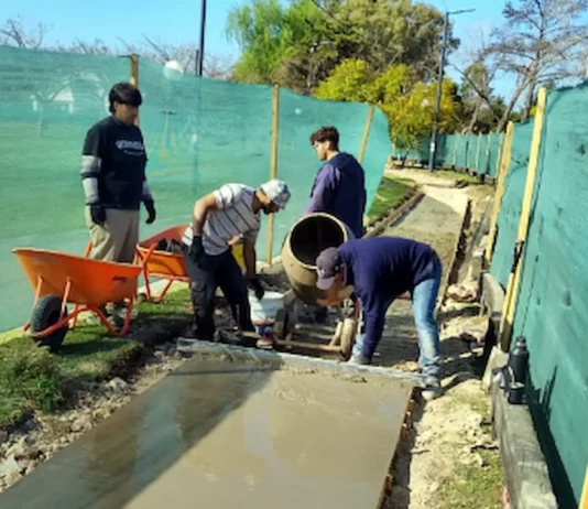 En Zárate: Avanza la puesta en valor de la Costanera con obras en el sector norte
