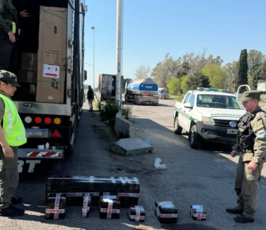 En Zárate: Gendarmería secuestró miles de municiones y tres armas enviadas por encomienda