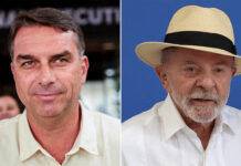Flávio Bolsonaro y Lula da Silva disputarán la presidencia de Brasil en segunda vuelta