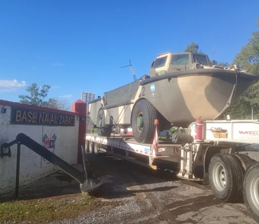En Zárate: La Base Naval se prepara para asistir al litoral ante posibles emergencias por El Niño