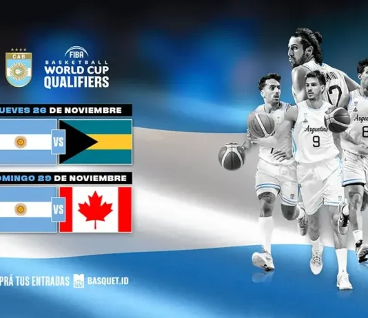 Zárate: ya están a la venta las entradas para ver a la Selección Argentina de básquet ante Bahamas y Canadá